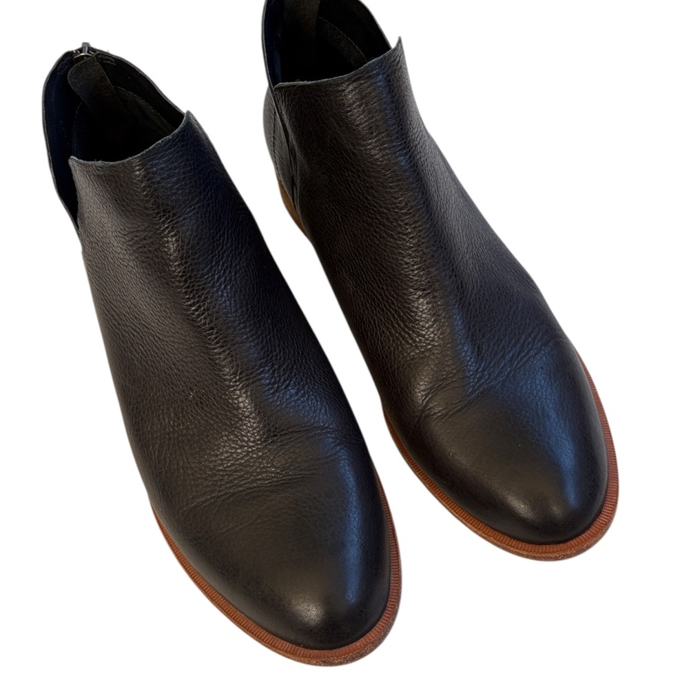 Kork-Ease Leather Renny Booties Black Size 10 Retail $210.00 - Picture 4 of 11
